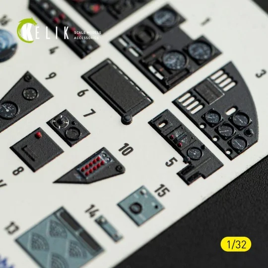MS-406C-1 - interior 3D decals for Special Hobby kit, 1/32 - Kelik ...