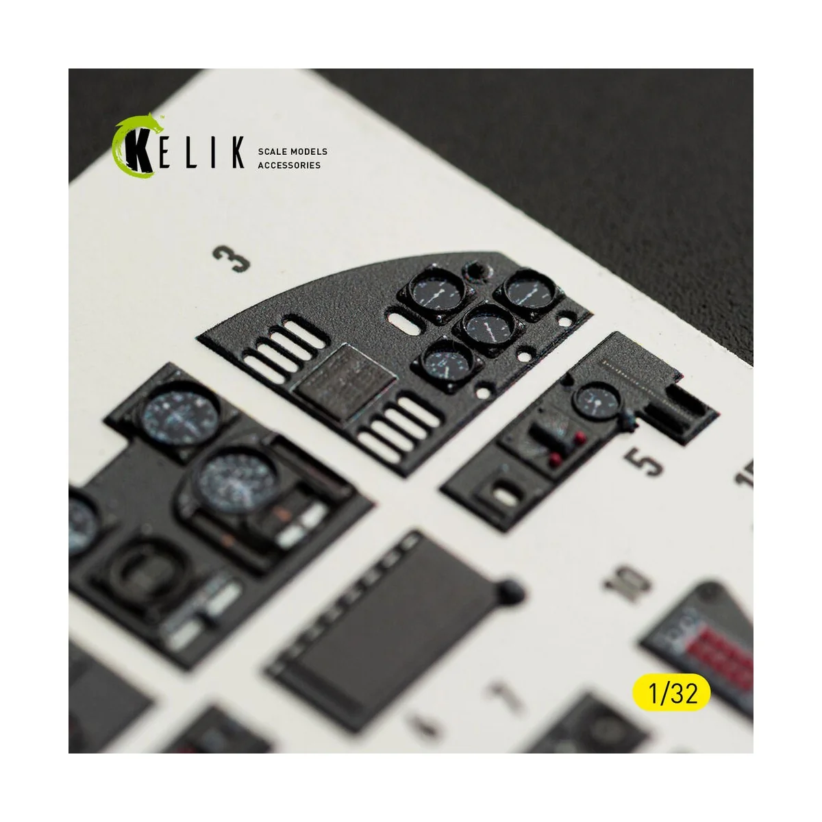 MS-406C-1 - interior 3D decals for Special Hobby kit, 1/32 - Kelik ...