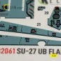 SU-27UB Flanker C - interior 3D decals for Trumpeter kit, 1/32 - Ke...
