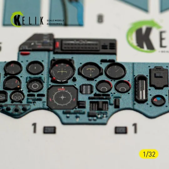 SU-27UB Flanker C - interior 3D decals for Trumpeter kit, 1/32 - Ke...
