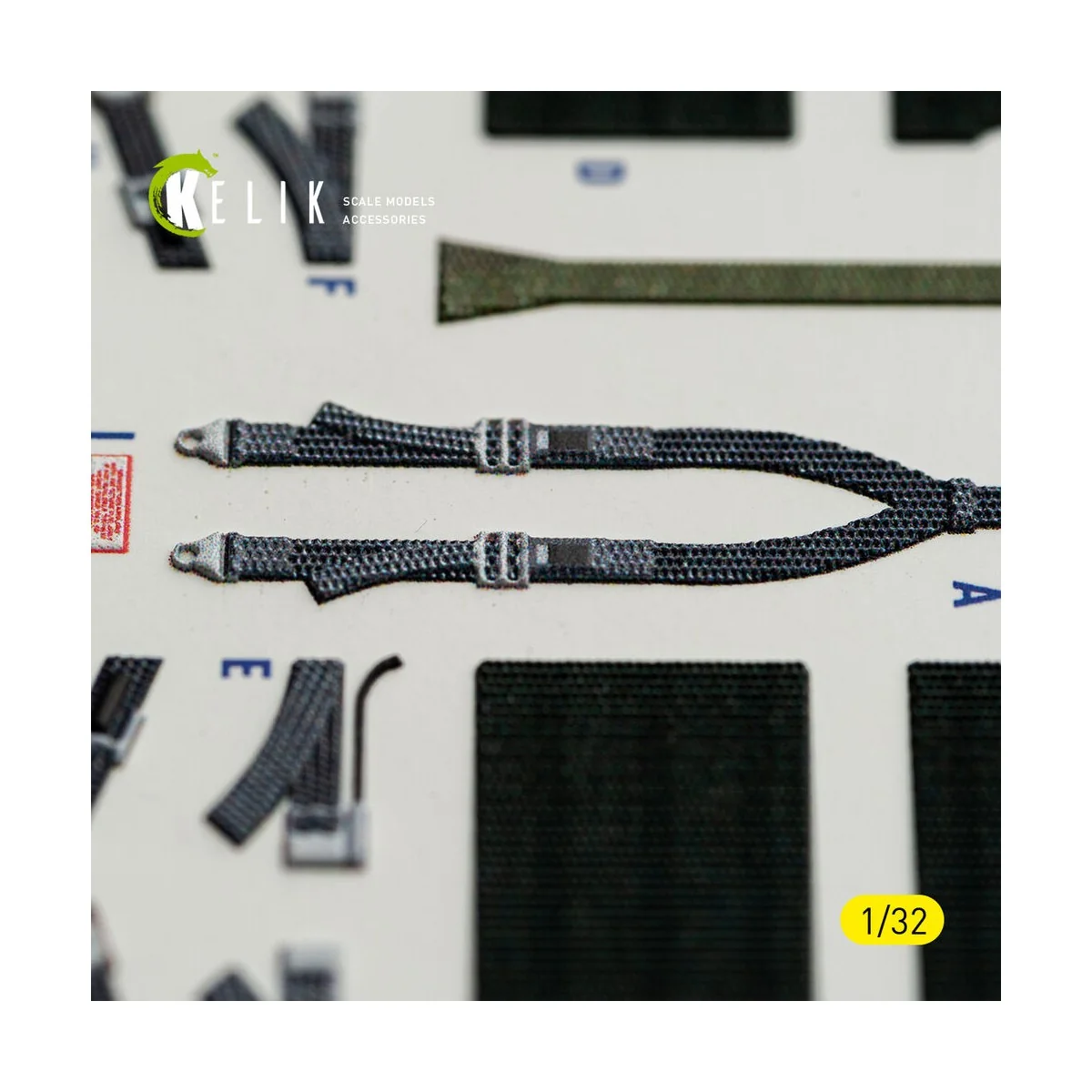 F-5F - interior 3D decals for Kitty Hawk/Zimi models kit, 1/32 - Ke...