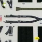 F-5F - interior 3D decals for Kitty Hawk/Zimi models kit, 1/32 - Ke...