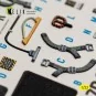 A-7D CORSAIR II - interior 3D decals for Trumpeter kit, 1/32 - Keli...