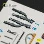 A-7D CORSAIR II - interior 3D decals for Trumpeter kit, 1/32 - Keli...