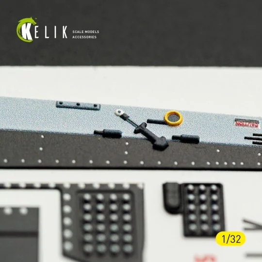 A-7E CORSAIR II - interior 3D decals for Trumpeter kit, 1/32 - Keli...