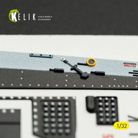 A-7E CORSAIR II - interior 3D decals for Trumpeter kit, 1/32 - Keli...