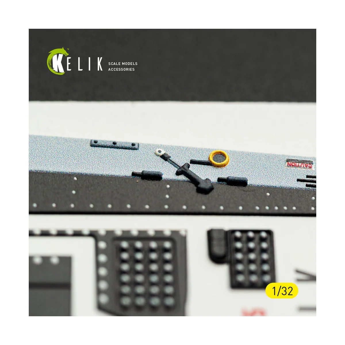 A-7E CORSAIR II - interior 3D decals for Trumpeter kit, 1/32 - Keli...