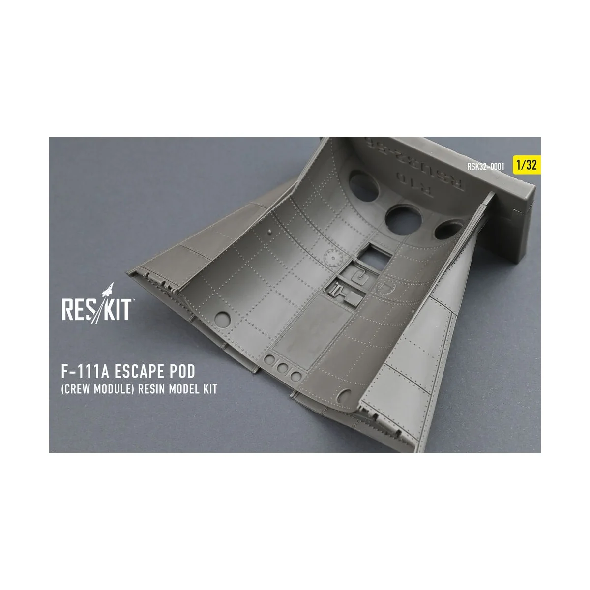 F-111A Escape Pod (Crew Module) resin model kit, 1/32 - ResKit Mode...