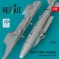 GBU-62 (JDAM-ER) bombs with pylons for Su-27 Flanker (2 pcs) (3D Pr...