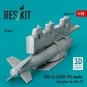 GBU-62 (JDAM-ER) bombs with pylons for MiG-29 Fulcrum (2 pcs) (3D P...