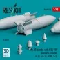 Mk.83 bombs with BSU-85 thermally protected (4 pcs) (F-14, F/A-18, ...