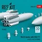 Mk.83 bombs with MAU-91 (4 pcs) (A-4E, A-4F, B-52G/H) (3D printed),... Mk.83 bombs with MAU-91 (4 pcs) (A-4E, A-4F, B-52G/H) (3D printed),...