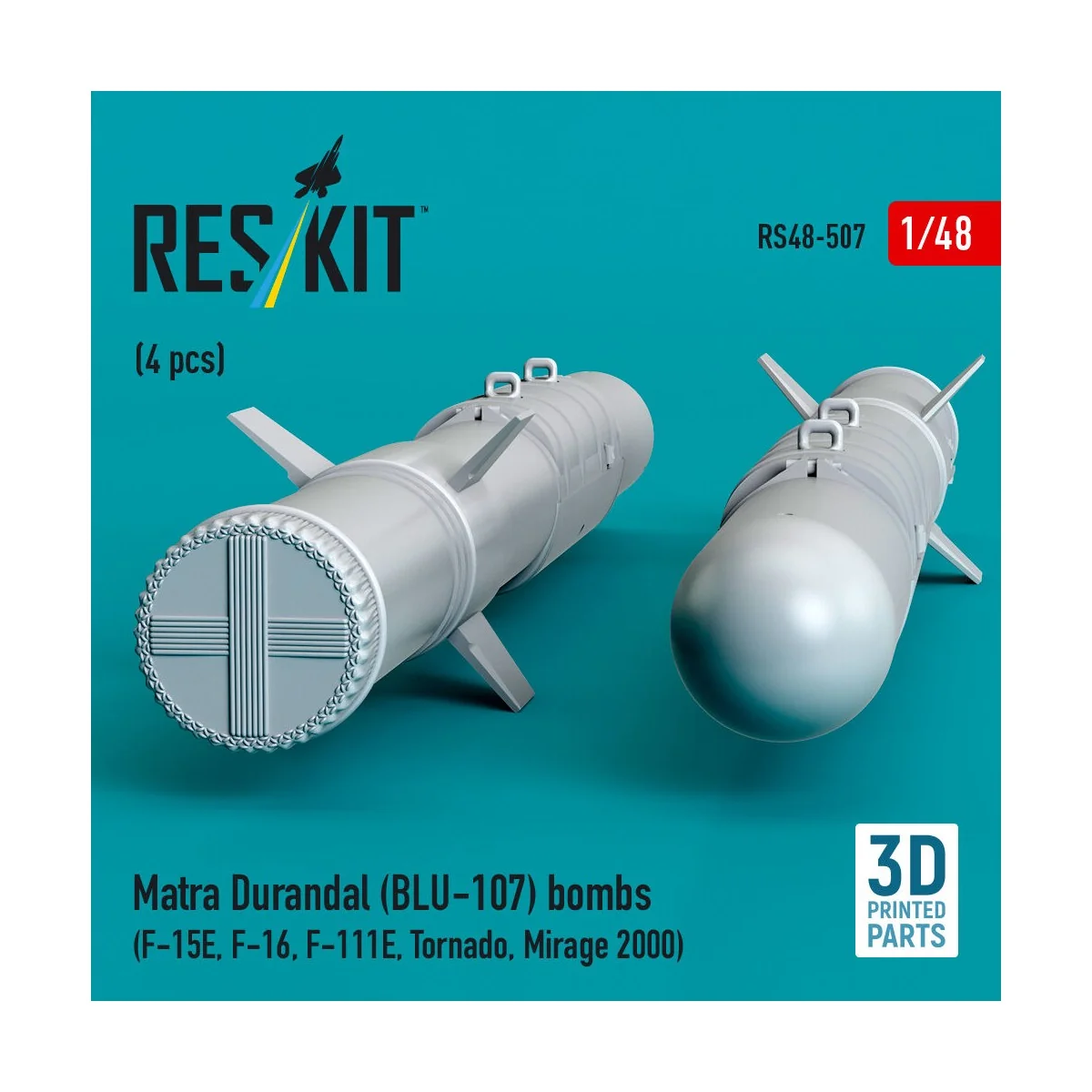Matra Durandal (BLU-107) bombs (4 pcs) (F-15E, F-16, F-111E, Tornad...