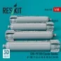 CBU-97/105 cluster bombs (4 pcs) (F-15E, F-16, A-10, B-1B, B-2, B-5...