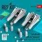 LAU-88 with (2 pcs) AGM-65 Maverick missiles (6 pcs) (A-7D, F-4, A-...