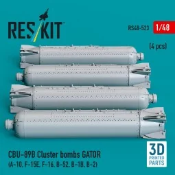 CBU-89B cluster bombs GATOR (4 pcs) (A-10, F-15E, F-16, B-52, B-1B,... 2