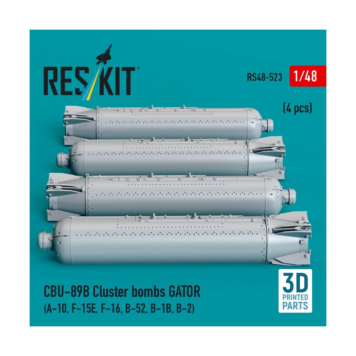 CBU-89B cluster bombs GATOR (4 pcs) (A-10, F-15E, F-16, B-52, B-1B,... CBU-89B cluster bombs GATOR (4 pcs) (A-10, F-15E, F-16, B-52, B-1B,...