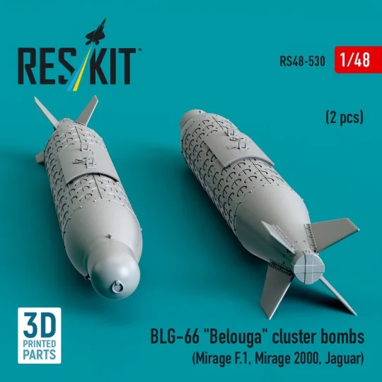 BLG-66 Belouga cluster bombs (2 pcs) (Mirage F.1, Mirage 2000, Jagu...