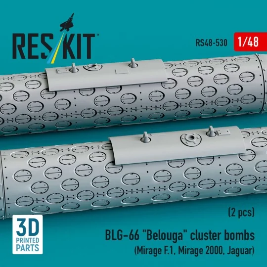BLG-66 Belouga cluster bombs (2 pcs) (Mirage F.1, Mirage 2000, Jagu...
