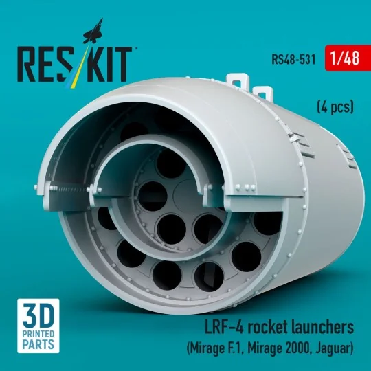 LRF-4 rocket launchers (4 pcs) (Mirage F.1, Mirage 2000, Jaguar) (3...