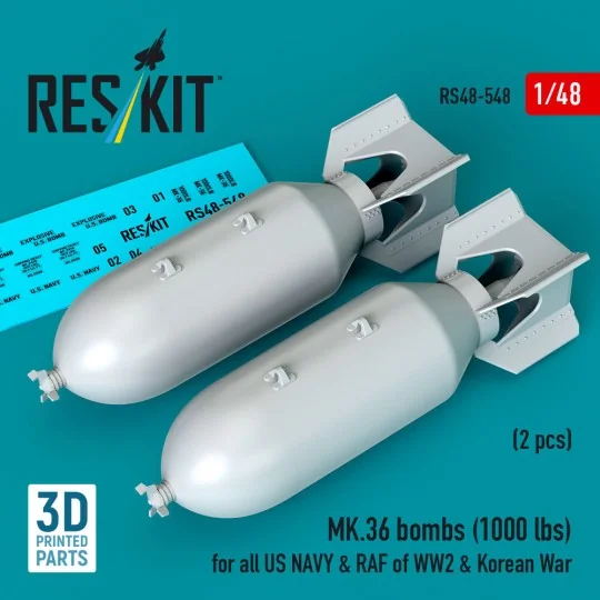 MK.36 bombs (2 pcs) (1000 lbs) for all US NAVY & RAF of WW2 & Korea... MK.36 bombs (2 pcs) (1000 lbs) for all US NAVY & RAF of WW2 & Korea...