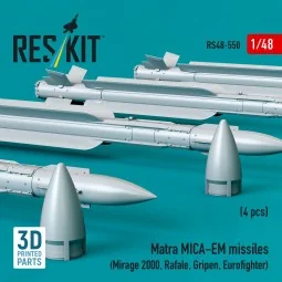 Matra MICA-EM missiles (4 pcs) (Mirage 2000, Rafale, Gripen, Eurofi... 2