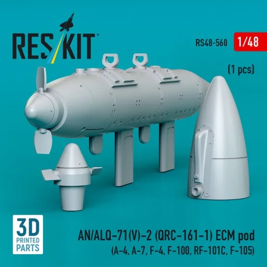 AN/ALQ-71(V)-2 (QRC-161-1) ECM pod (1pcs) (A-4, A-7, F-4, F-100, RF...