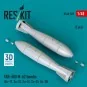 FAB-500 M-62 bombs (2 pcs) (Su-17, Su-22, Su-24, Su-25, Su-30) (3D ...