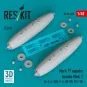 Mark 77 napalm bombs Mod. 2 (2pcs) (A-4, A-26K, F-4, AV-8B, F/A-18)... Mark 77 napalm bombs Mod. 2 (2pcs) (A-4, A-26K, F-4, AV-8B, F/A-18)...