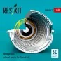 Mirage IIIC exhaust nozzle for Eduard kit (3D Printed), 1/48 - ResK...