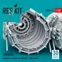 TORNADO exhaust nozzles for Revell / Eduard kit (3D Printed), 1/48 ...