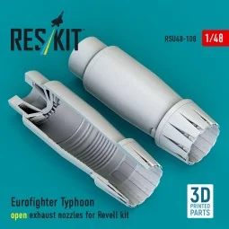 Eurofighter Typhoon open exhaust nozzles for Revell kit (3D Printed...