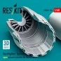 Eurofighter Typhoon open exhaust nozzles for Revell kit (3D Printed...