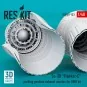 Su-30 Flanker-C parking position exhaust nozzles for GWH kit (3D Pr...