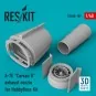 A-7E Corsair II exhaust nozzle for HobbyBoss Kit (3D Printed), 1/48...
