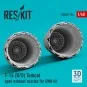 F-14 (B, D) Tomcat open exhaust nozzles for GWH kit (3D Printed), 1...
