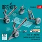 F/A-18 Hornet landing gear with wheels for Kinetic kit (3D Printed)...