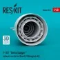 F-102 Delta Dagger exhaust nozzle for Revell / Monogram kit (3D Pri...