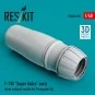 F-100 Super Sabre early close exhaust nozzle for Trumpeter kit (3D ...