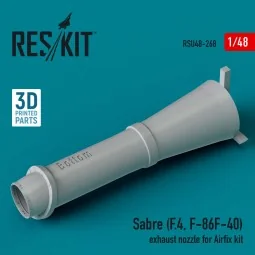 Sabre (F.4, F-86F-40) exhaust nozzle for Airfix kit (3D Printed), 1...