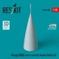 Mirage 2000C nose cone for Kinetic/Italeri kit (3D Printed), 1/48 -...