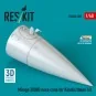 Mirage 2000D nose cone for Kinetic/Italeri kit (3D Printed), 1/48 -...