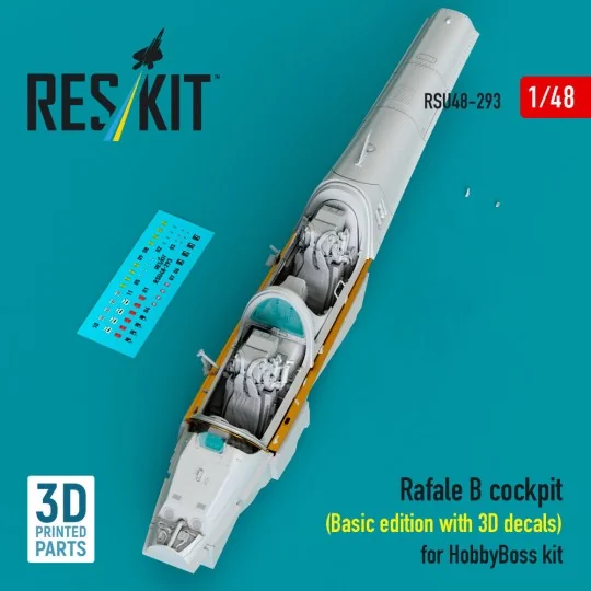 Rafale B cockpit (Basic edition with 3D decals) for HobbyBoss kit (...