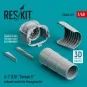 A-7 (E, D) Corsair II exhaust nozzle for Hasegawa kit, 1/48 - ResKi...