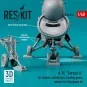 A-7E Corsair II air intakes, wheel bays, landing gears, wheels for ...