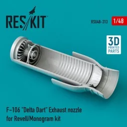 F-106 Delta Dart exhaust nozzle for Revell/Monogram kit, 1/48 - Res... 2