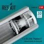 F-4 (B, C, D, N) Phantom II exhaust nozzles for Tamiya kit (3D prin...