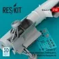 A-7D Corsair II air intakes, wheel bays, landing gears, wheels for ...