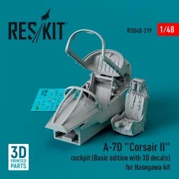 A-7D Corsair II cockpit (Basic edition with 3D decals) for Hasegawa... 2