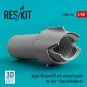 Super Mystere B2 early exhaust nozzle for Azur / Special Hobby kit ...
